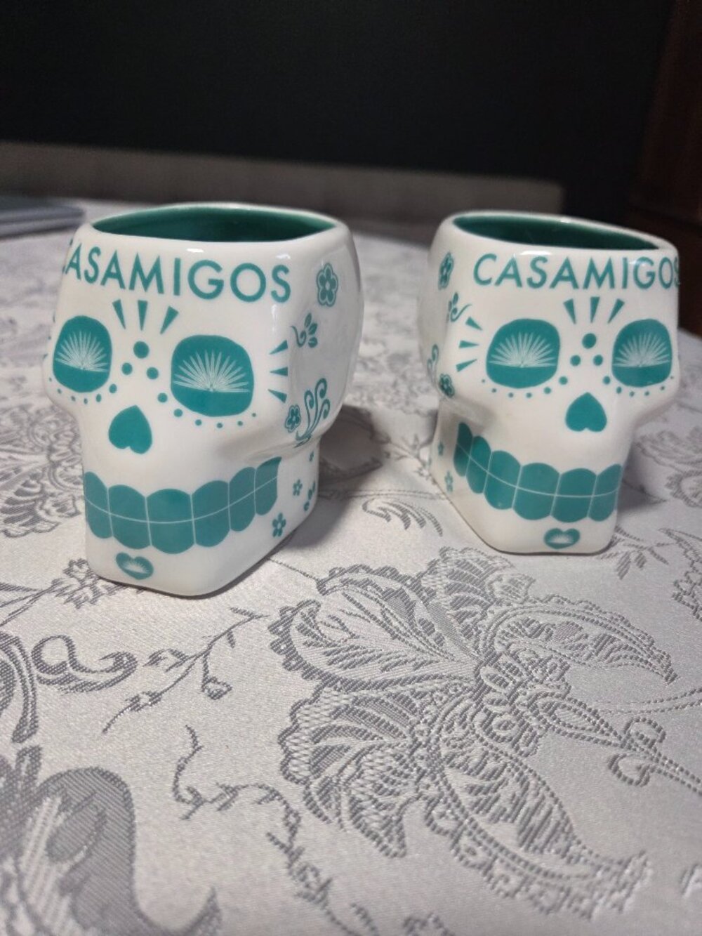 Casamigos Tequila Skull Mugs